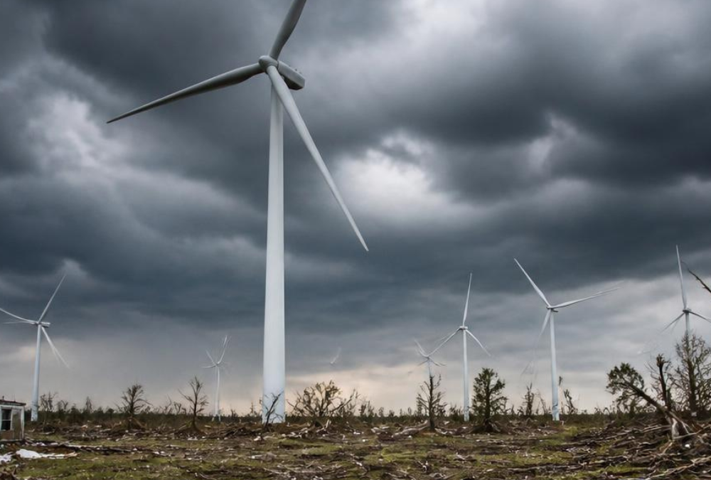 Por qué revisar los aerogeneradores después de una tormenta